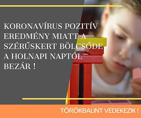 Bezár a Szérűskert Bölcsőde