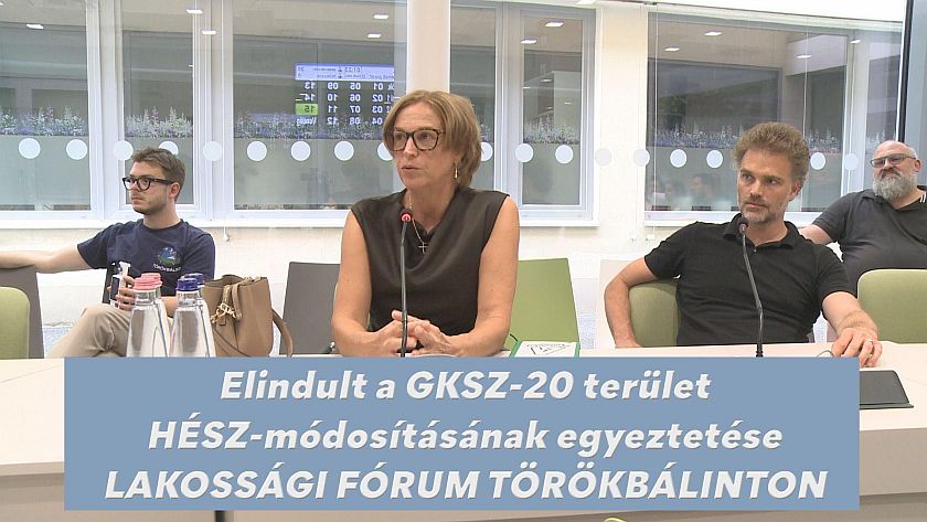 Elindult a GKSZ-20 terület HÉSZ-módosításának egyeztetése Törökbálinton
