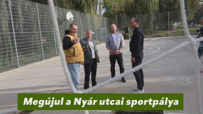 21. századi sportparadicsom lesz Törökbálint belvárosában: megújul a Nyár utcai sportpálya